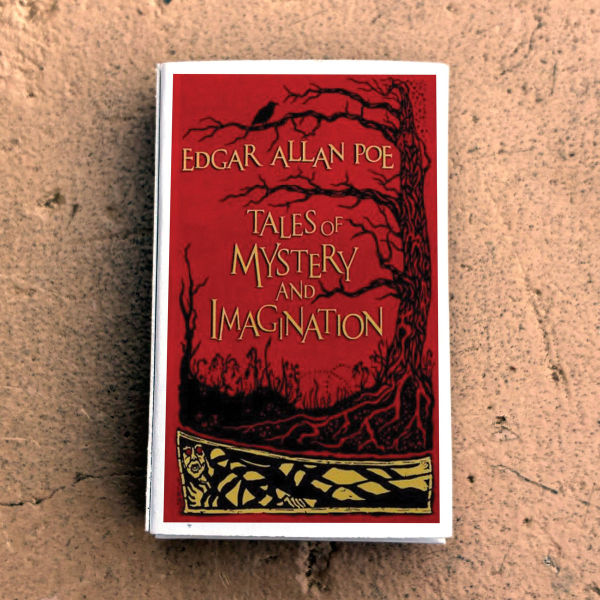 Edgar Allan Poe Matchbox – Tales of Mystery and Imagination, Gothic Literary Gift
