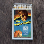 The Wolf Man Movie Matchbook Cover, Horror Fan Gift, Vintage Film Memorabilia, Candle & Incense Accessory