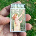 Absinthe Matchbook Cover, Vintage Art Nouveau Poster Collectible, Home Decor for Candles & Incense