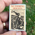 Wuthering Heights Brontë Matchbook, Classic Literature Collectible, Candle Accessory