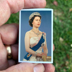 Queen Elizabeth II Matchbook, British Royal Family Collectible, Vintage Matchbook Cover, Royal Memorabilia, Candle & Incense Accessory, Regal Home Decor