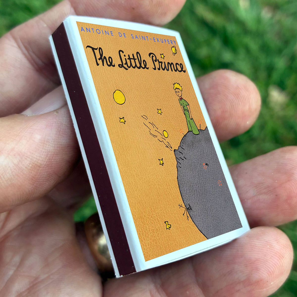 The Little Prince Matchbook, Classic Book Cover, Literary Home Decor (15-20 Matches)