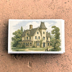 Victorian Home Matchbox | Decorative Matches for Candles & Incense | Vintage Home Decor Accessory
