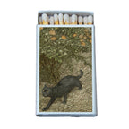 Tomasso Black Cat Matchbook, Vintage Collectible, Halloween Decor (15-20 Matches)