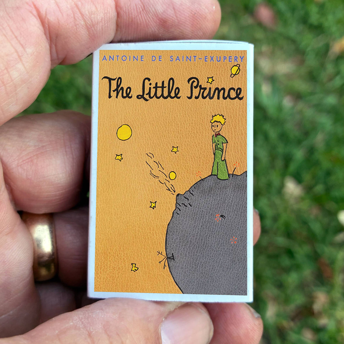 The Little Prince Matchbook, Classic Book Cover, Literary Home Decor (15-20 Matches)