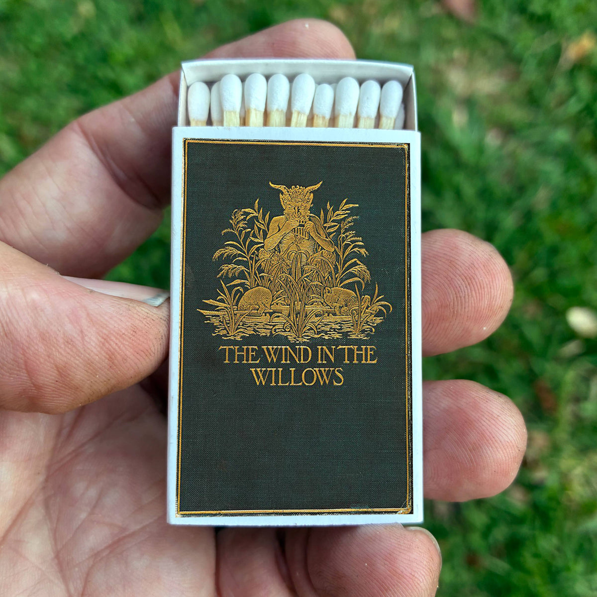 Wind in the Willows Matchbook Cover, Classic Children's Literature Collectible, Vintage Literary Ephemera