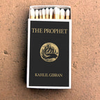 The Prophet Gibran Matchbook Cover, Inspirational Literature Collectible, Vintage Literary Ephemera, Reader Gift