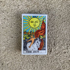 The Sun Tarot Matchbox – Major Arcana Matches, Celestial Home Décor, Positive Tarot Gift