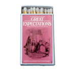 Dickens Matchbox, Literary Art Collectible, Candle Lighting Accessory