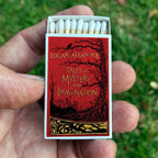 Edgar Allan Poe Matchbox – Tales of Mystery and Imagination, Gothic Literary Gift