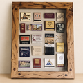 Earthy Rustic Matchbook One of A Kind Home Decor