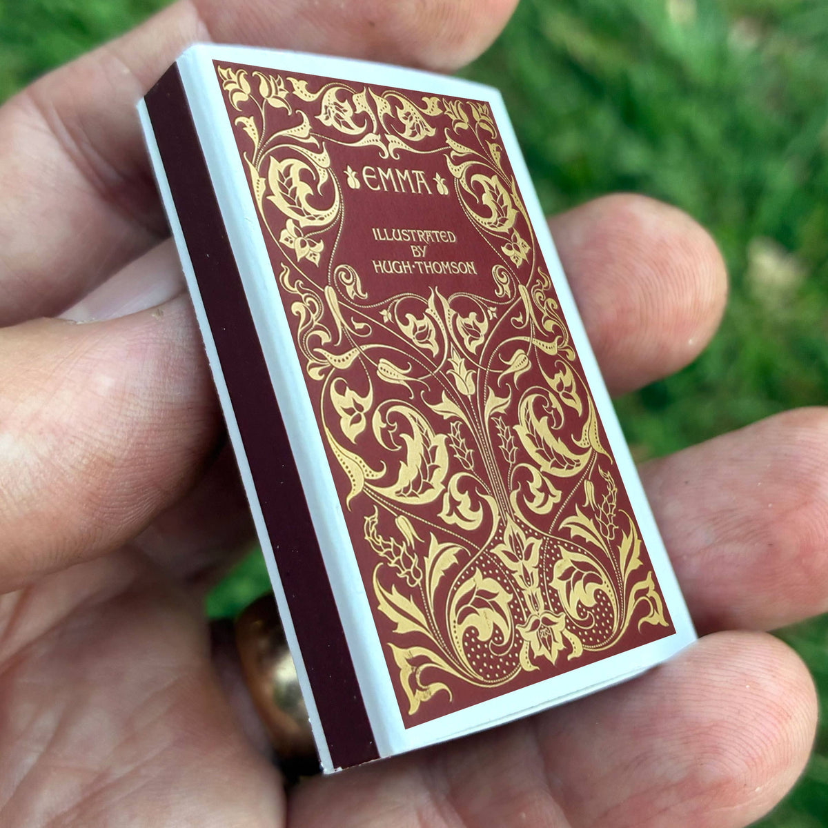Emma Austen Matchbook Cover, Classic Novel Memorabilia, Vintage Literary Ephemera, Reader Gift