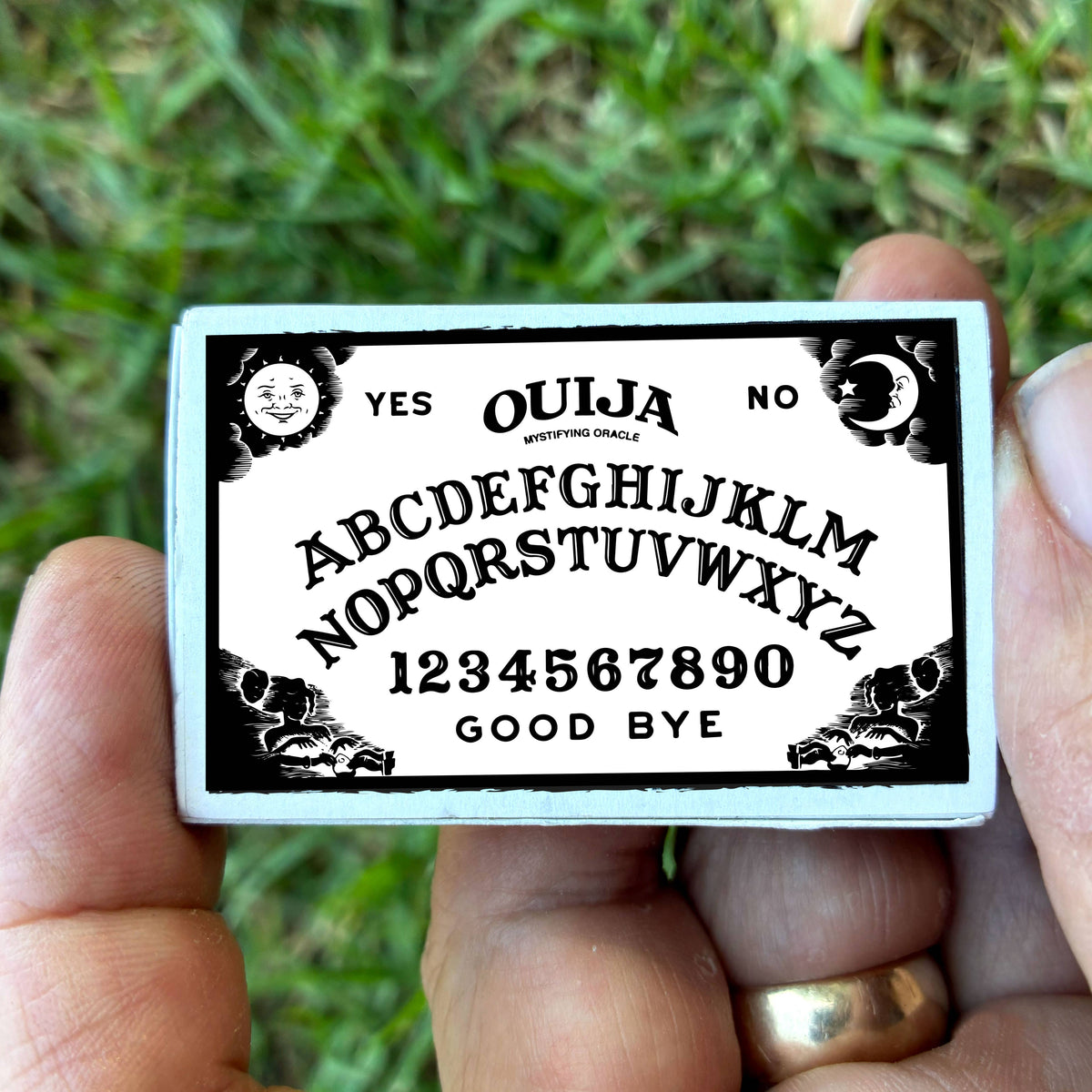 Ouija Board Matchbook, Vintage Occult Collectible, Mystical Matchbook Cover, Candle & Incense Accessory, Gothic Home Decor, Witchy Gift