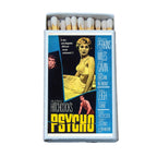 Psycho Movie Matchbox – Classic Horror Matches, Alfred Hitchcock Film Gift, Retro Cinema Décor