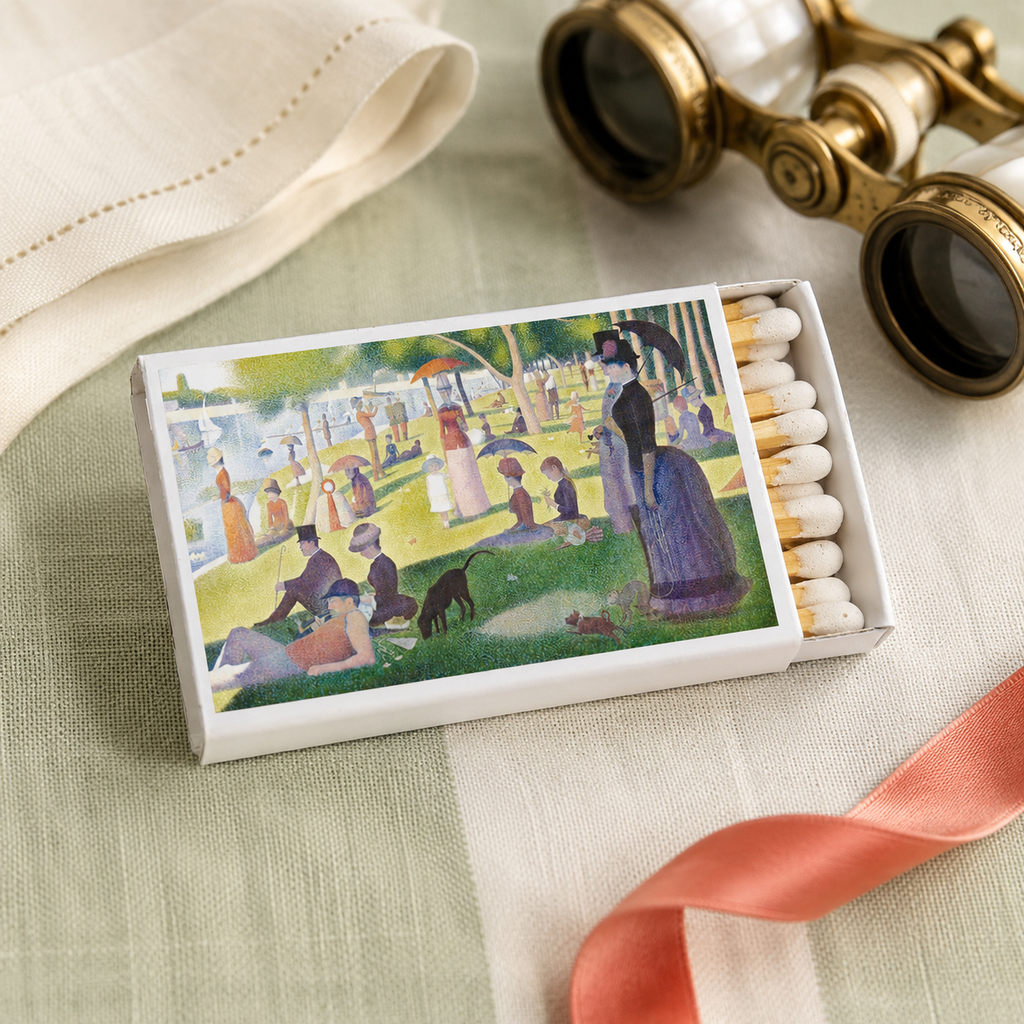 Sunday Afternoon on La Grande Jatte Matches, Seurat Art Collectible, Impressionist Decor