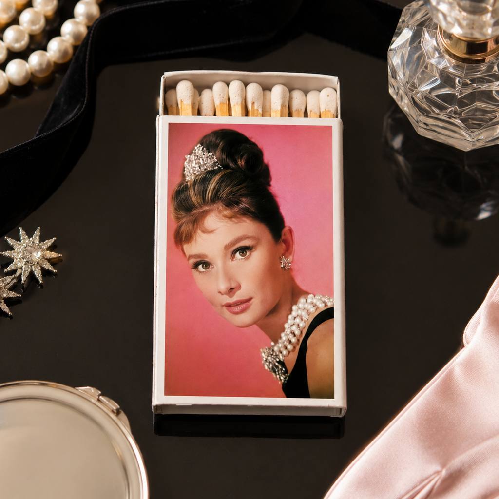 Celebrity Matchbook, Vintage Pop Culture Collectible, Retro Matchbook Cover, Celebrity Memorabilia, Candle & Incense Accessory, Unique Home Decor