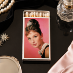 Celebrity Matchbook, Vintage Pop Culture Collectible, Retro Matchbook Cover, Celebrity Memorabilia, Candle & Incense Accessory, Unique Home Decor