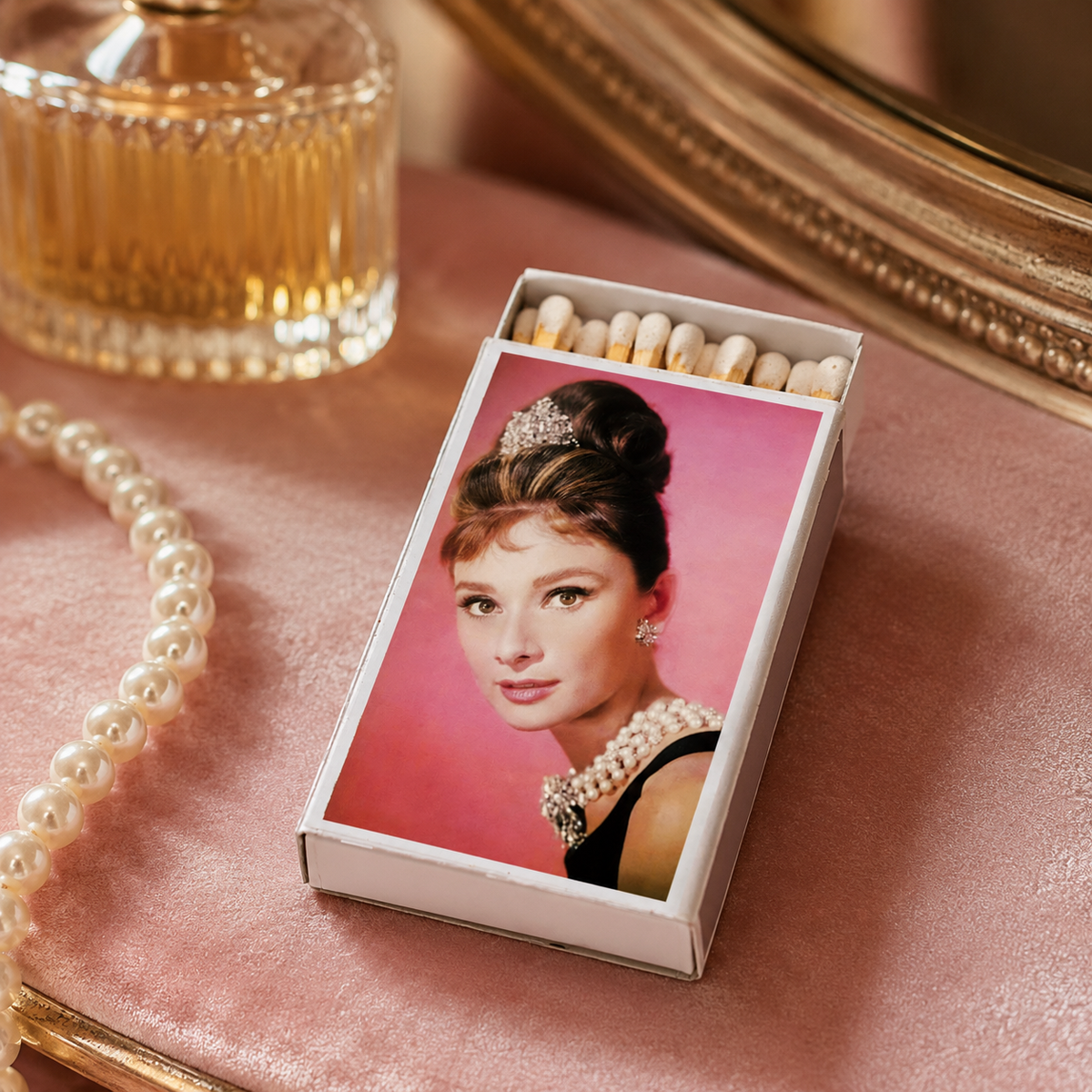 Celebrity Matchbook, Vintage Pop Culture Collectible, Retro Matchbook Cover, Celebrity Memorabilia, Candle & Incense Accessory, Unique Home Decor