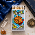 Wheel of Fortune Tarot Matchbox – Major Arcana Matches, Mystical Décor, Tarot Reader Gift