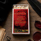 Edgar Allan Poe Matchbox – Tales of Mystery and Imagination, Gothic Literary Gift