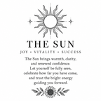 The Sun Tarot Matchbox – Major Arcana Matches, Celestial Home Décor, Positive Tarot Gift