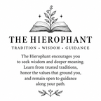 The Hierophant Tarot Matchbox – Major Arcana Matches, Spiritual Décor, Tarot Reader Gift