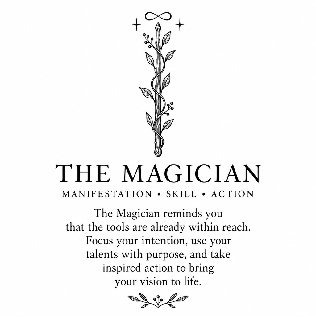 The Magician Tarot Matchbox, Occult Home Decor, Candle Accessory