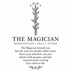 The Magician Tarot Matchbox, Occult Home Decor, Candle Accessory