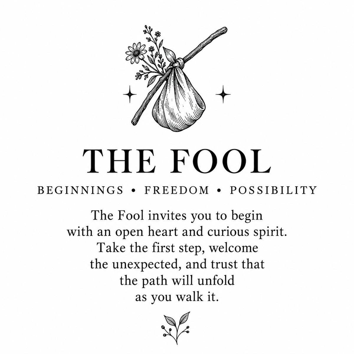 The Fool Tarot Matchbook, Vintage Mystical Decor, Candle Accessory (15-20 Matches)