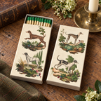 Italian Dogs Matchbox – Decorative Safety Matches, Vintage Canine Décor