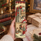 Naughty or Nice Matchbox – Oversized Holiday Safety Matches, Christmas Décor