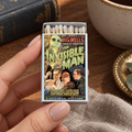 The Invisible Man Matchbox – Classic Horror Movie Matches, Retro Monster Décor