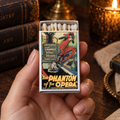 Phantom of the Opera Movie Poster Matchbook, Vintage Horror Movie Collectible, Retro Matchbook Cover, Classic Monster Decor, Candle Accessory