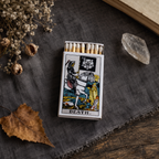 Mystery Tarot Card Matchbox, Surprise Tarot-Inspired Matchbox, Witchy Gift for Candle Lovers, Unique Spiritual Home Décor