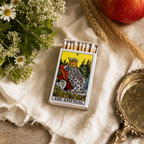 Mystery Tarot Card Matchbox, Surprise Tarot-Inspired Matchbox, Witchy Gift for Candle Lovers, Unique Spiritual Home Décor