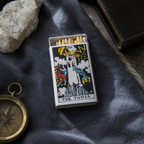 Mystery Tarot Card Matchbox, Surprise Tarot-Inspired Matchbox, Witchy Gift for Candle Lovers, Unique Spiritual Home Décor