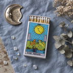Mystery Tarot Card Matchbox, Surprise Tarot-Inspired Matchbox, Witchy Gift for Candle Lovers, Unique Spiritual Home Décor