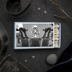 Mystery Spooky Matchbox | Intuitively Chosen Halloween & Vintage Horror Matches | Gothic Candle Matchbox Gift