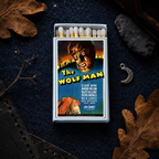 Mystery Spooky Matchbox | Intuitively Chosen Halloween & Vintage Horror Matches | Gothic Candle Matchbox Gift
