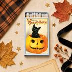 Mystery Spooky Matchbox | Intuitively Chosen Halloween & Vintage Horror Matches | Gothic Candle Matchbox Gift