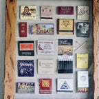 Earthy Rustic Matchbook One of A Kind Home Decor