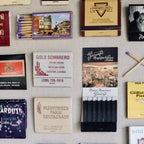 Earthy Rustic Matchbook One of A Kind Home Decor