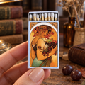 Mucha Fruit Matchbox | Alphonse Mucha Art Matches | Decorative Matches for Candles & Incense | Art Nouveau Home Decor Gift