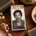 Psychedelic Rock Legend Mug Shot Matchbox | Decorative Matches for Candles & Incense | Retro Music Home Decor