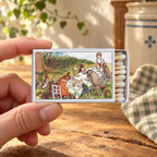 Vintage Storybook Pooh Bear Matchbox | Decorative Matches for Candles & Incense | Classic Literary Home Decor