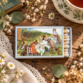 Vintage Storybook Pooh Bear Matchbox | Decorative Matches for Candles & Incense | Classic Literary Home Decor