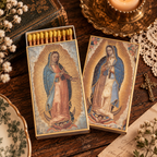 Guadalupe Matchbox – Decorative Safety Matches, Religious Gift