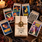 Mystery Spooky Matchbox | Intuitively Chosen Halloween & Vintage Horror Matches | Gothic Candle Matchbox Gift