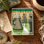 Everglades National Park Safety Matches | Vintage National Park Matchbox | Florida Nature Decor | Candle Matches | Made in USA