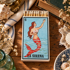 La Sirena Lotería Matchbox – 4-Inch Candle Matches, Limited Edition